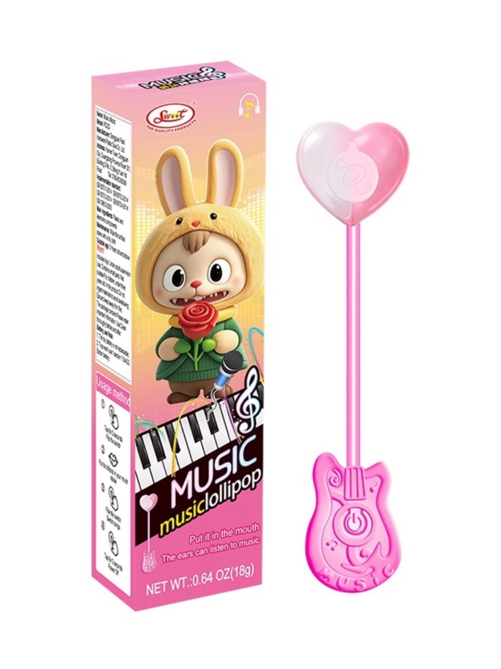 Music Lollipop - Bunny